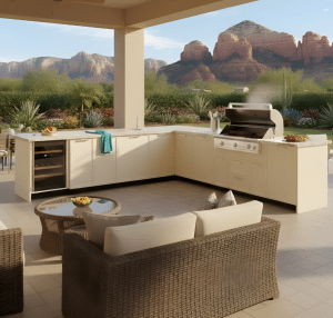 Outdoor Kitchen Cabinets for Luxury Outdoor Living