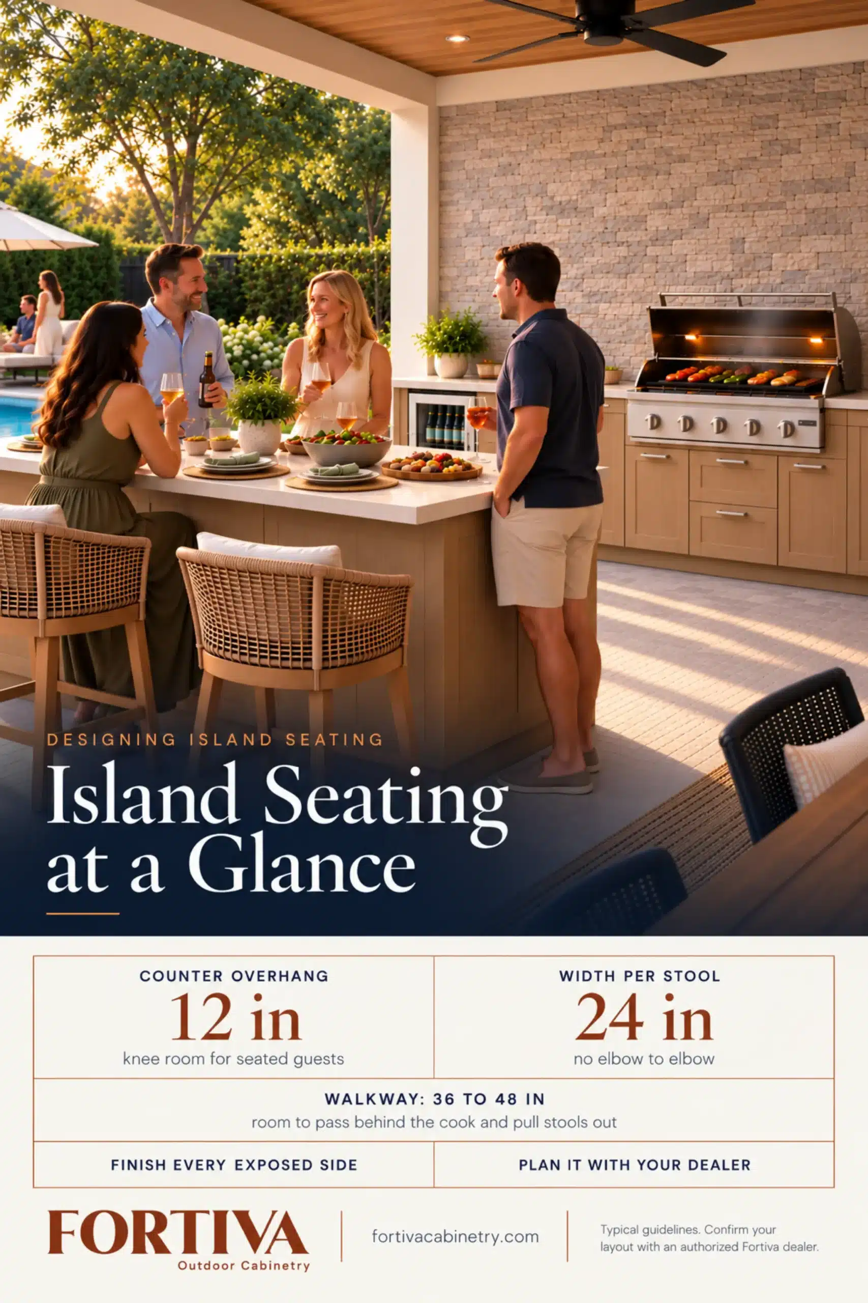 Island Seating at a Glance